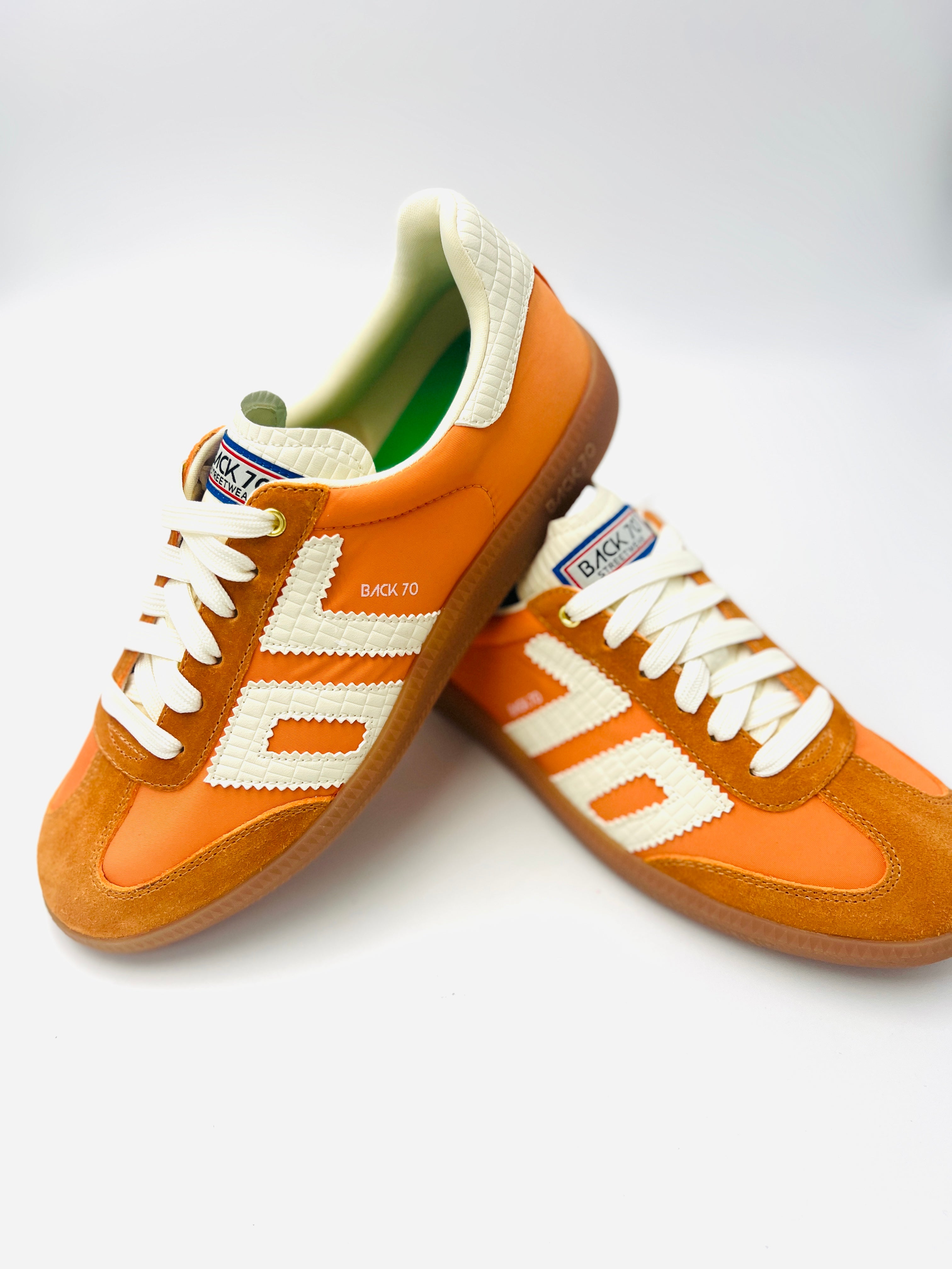 Sneaker GHOST • Back70 Orange/Creme
