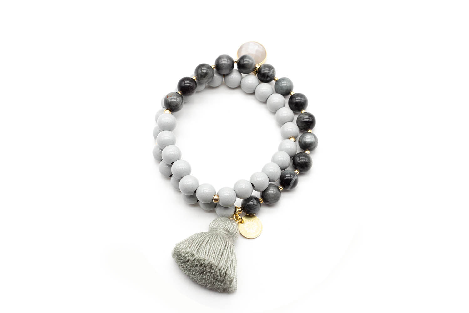 Armband A23 MALA Twin All Grey