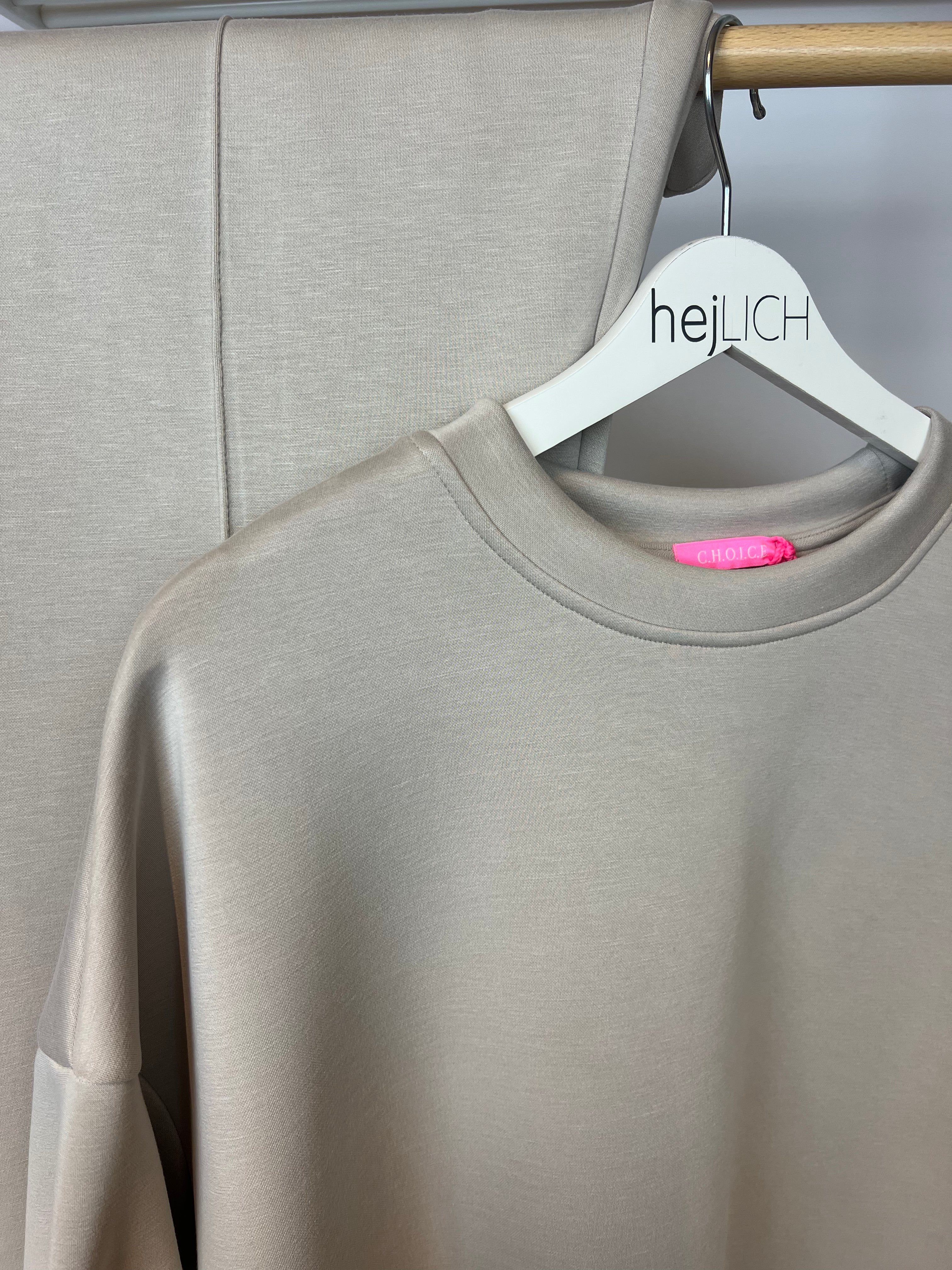 Kurzarm Sweater hejJONNA • Sand