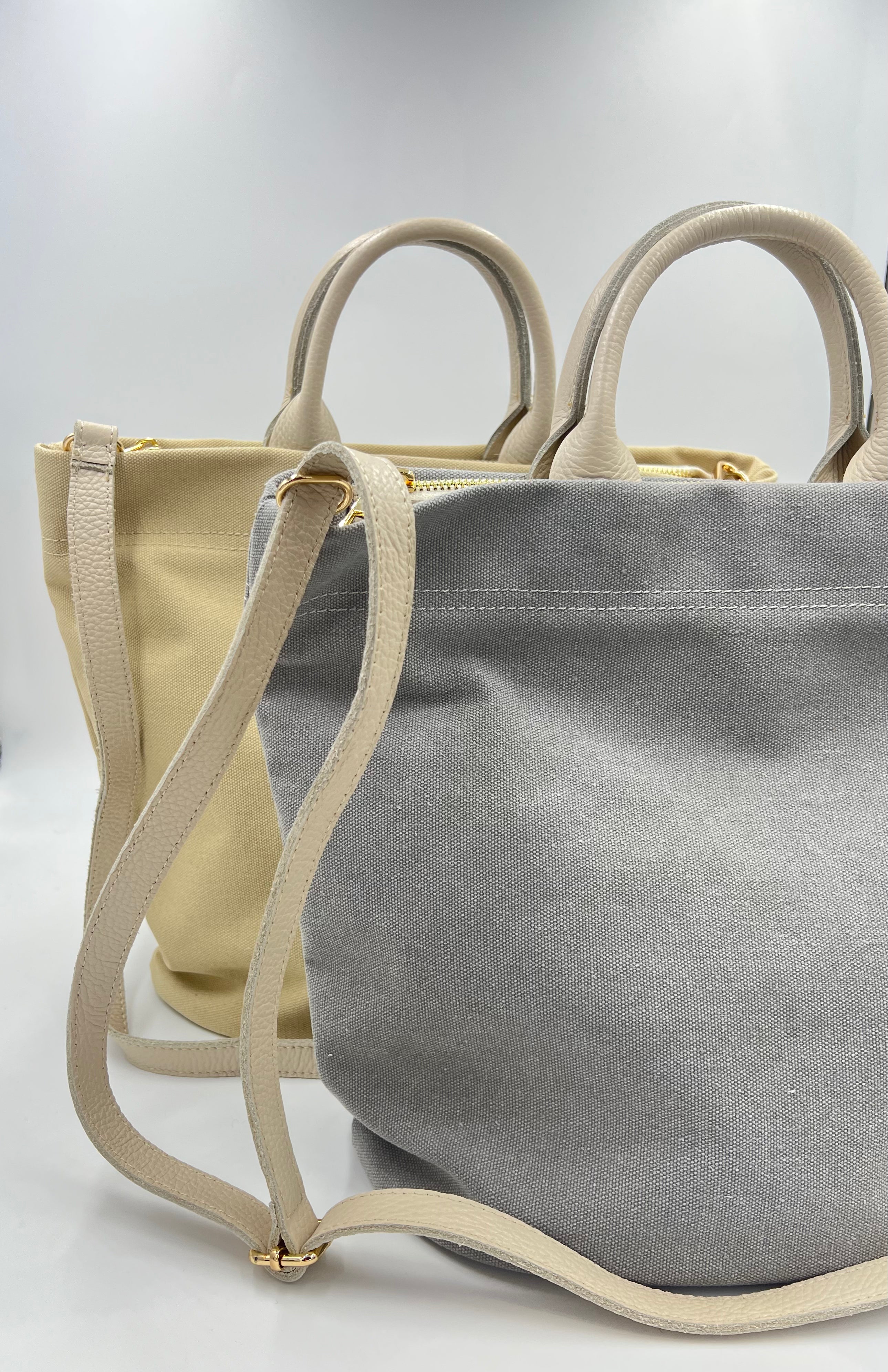 Kleiner Shopper Canvas hejLIMONE