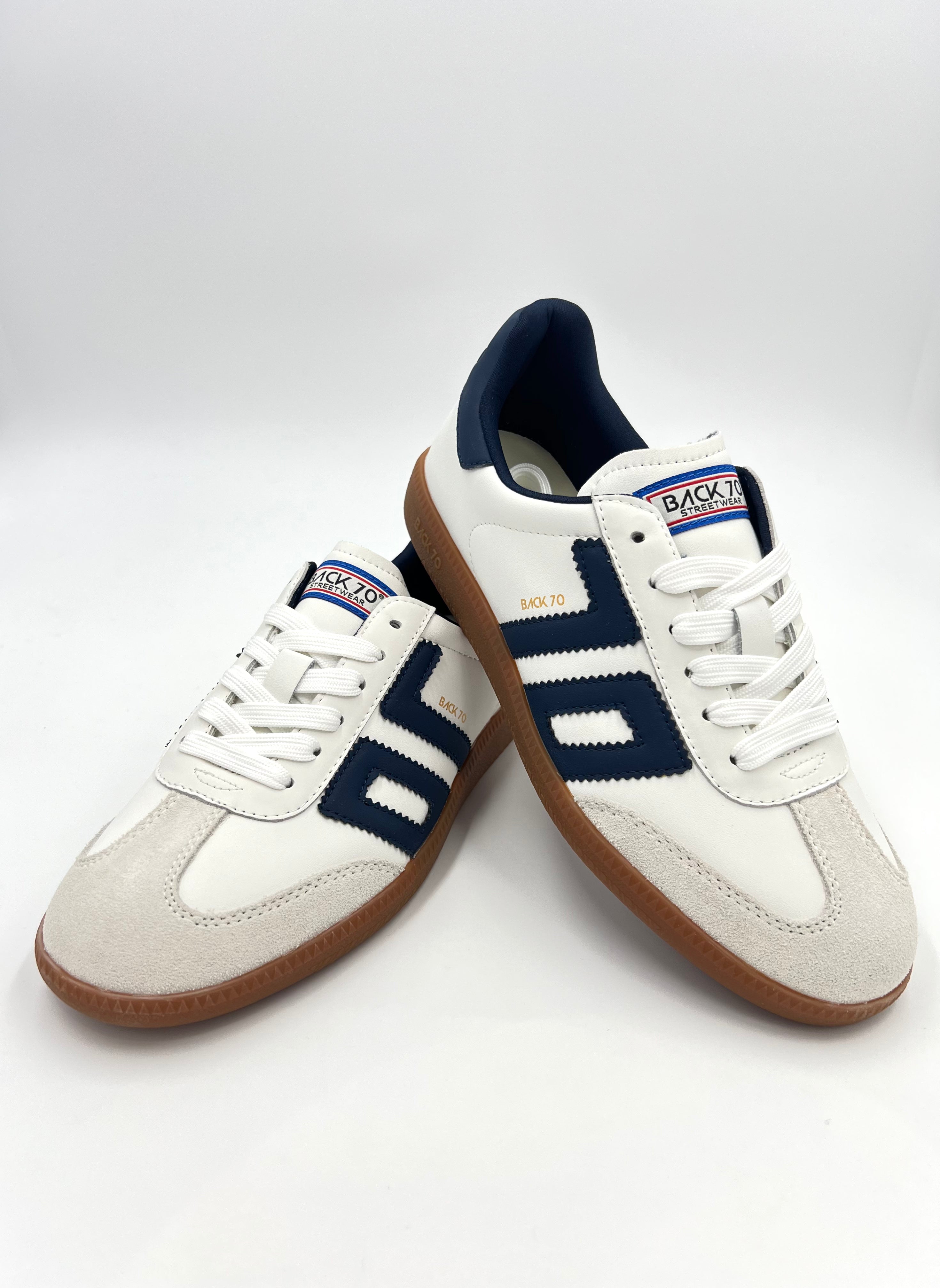Back70 Sneaker CLOUD • Weiß - Navy