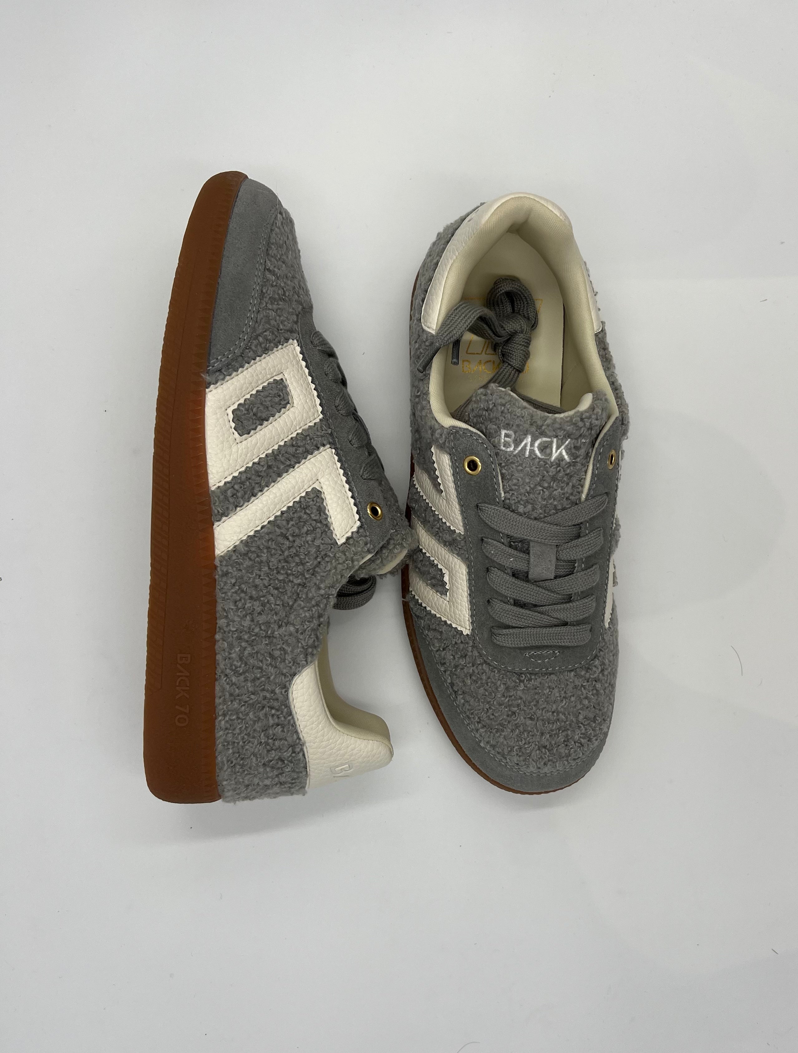 Back 70 Sneaker • Teddy - Grau