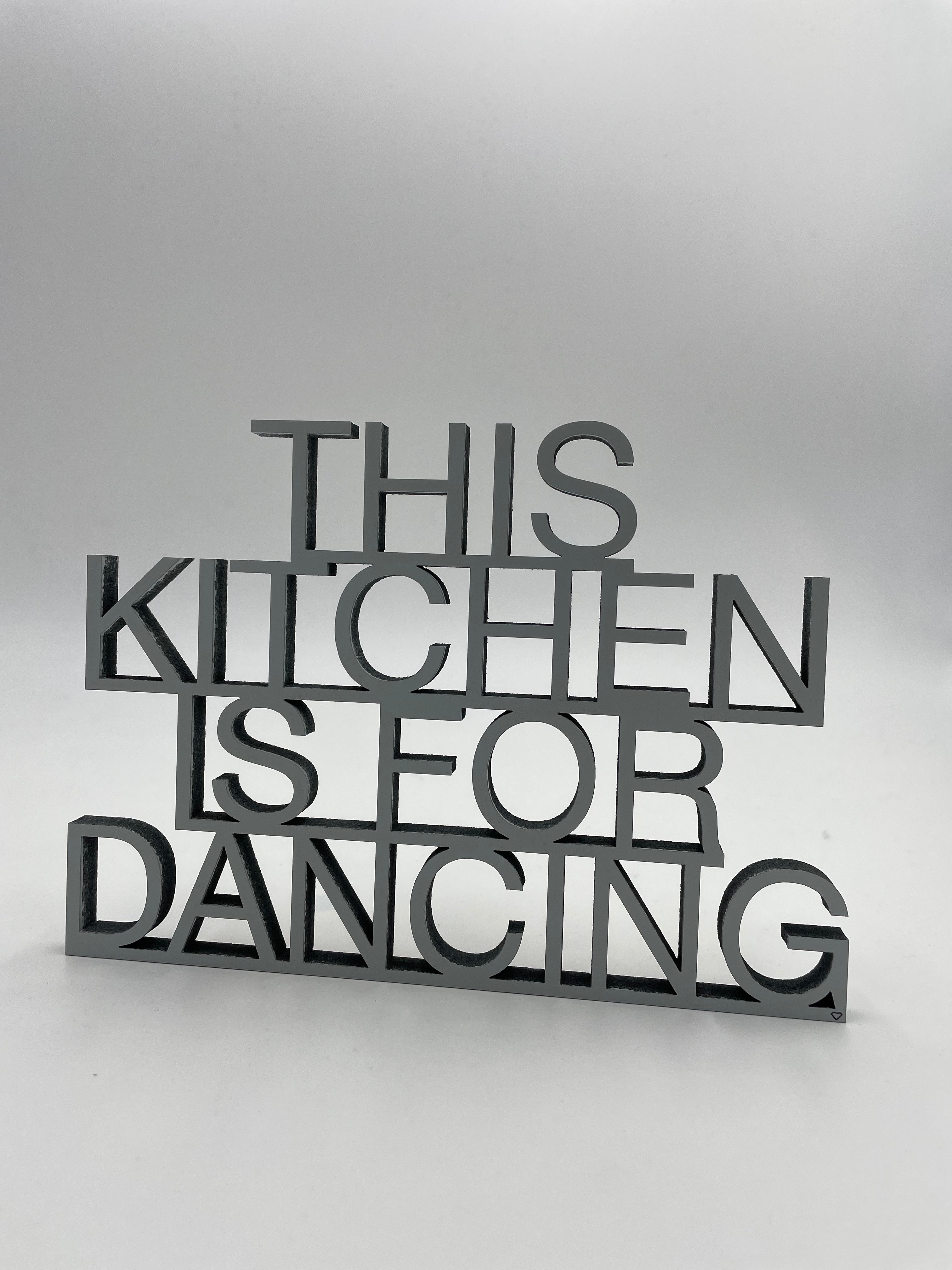 NoGallery • The kitchen is for dancing • hellgrau