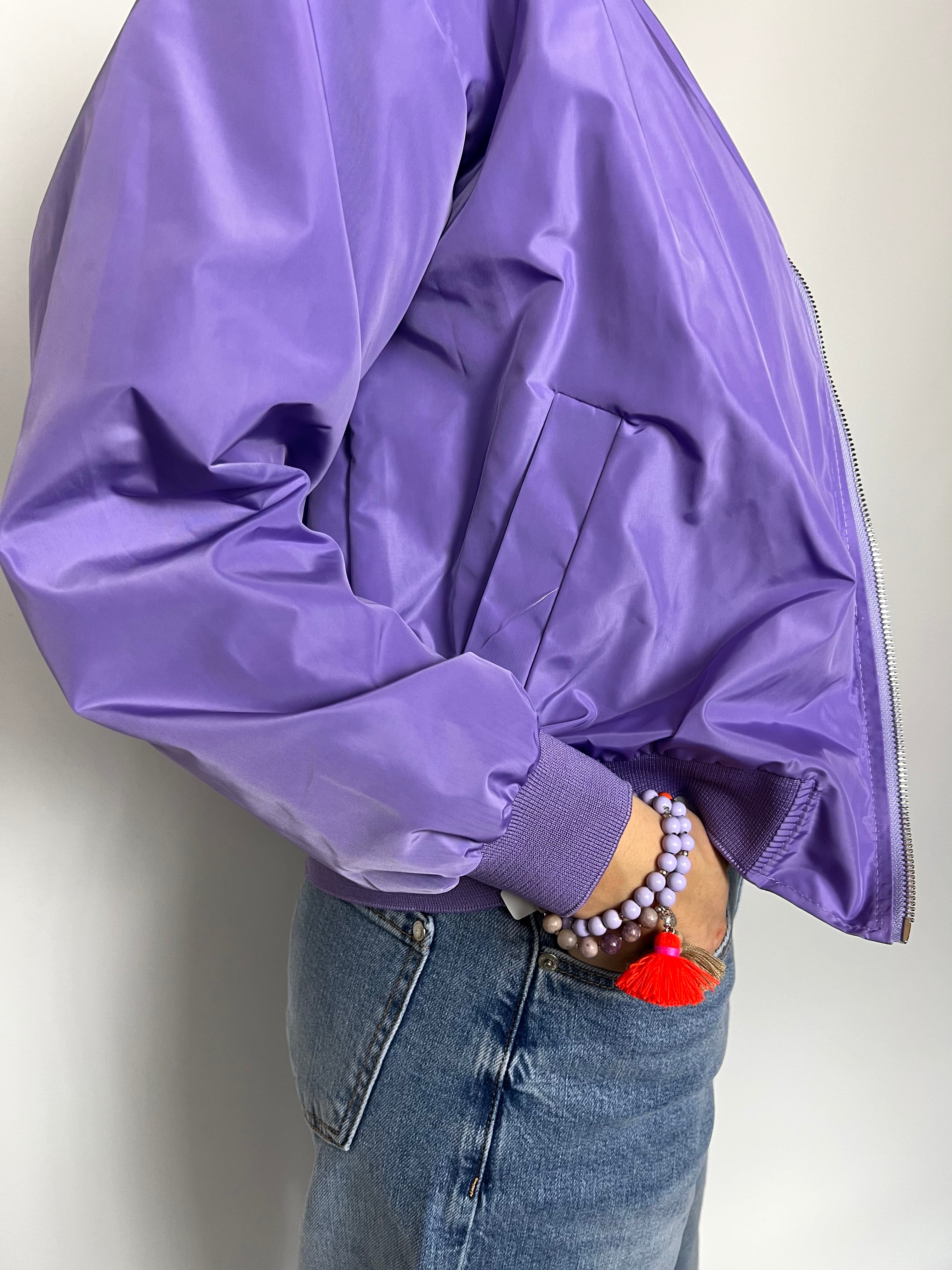 Bomberjacke kurz hejNALA • Flieder