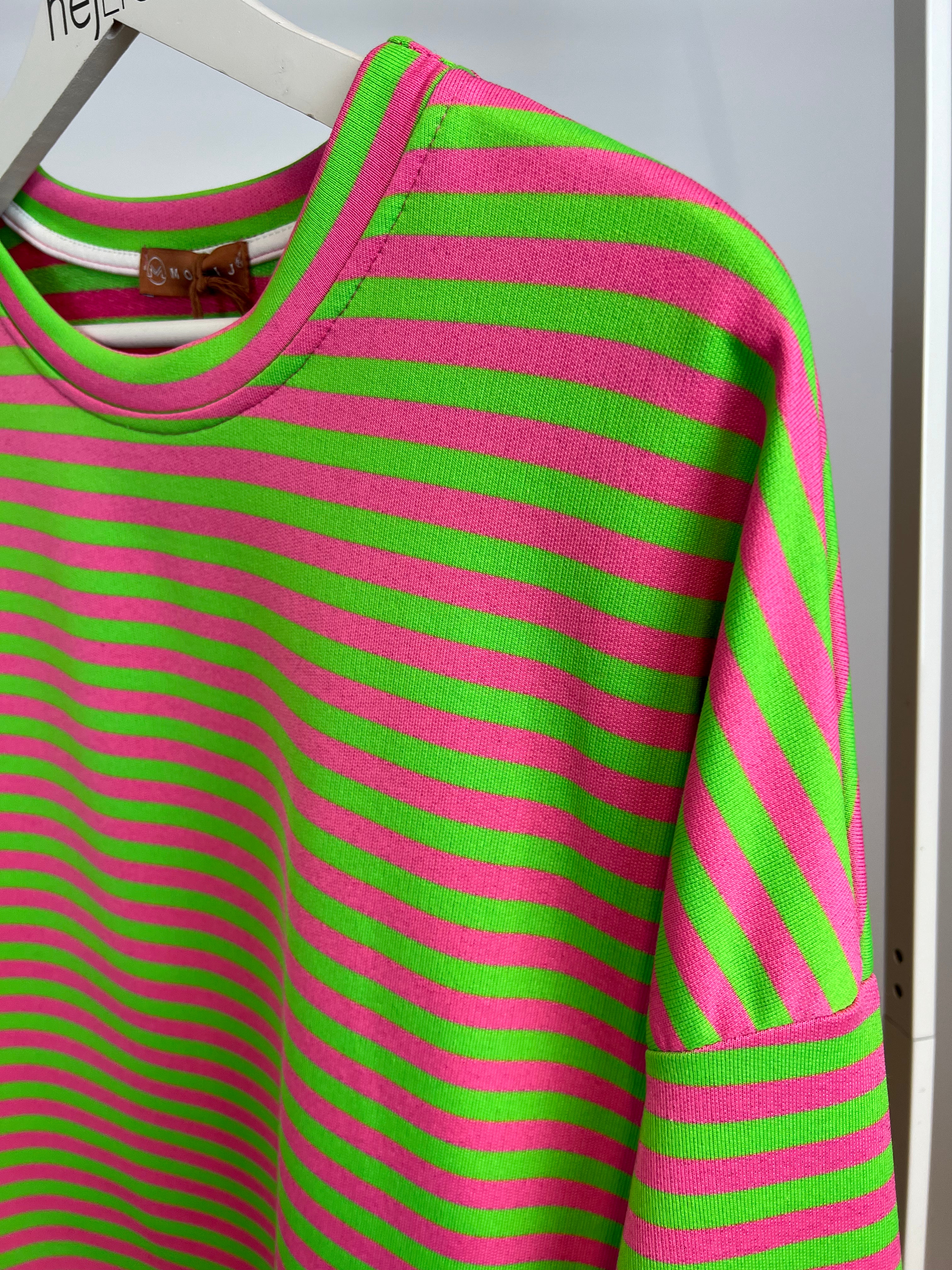 Langarmshirt hejLeona • Pink/Grün