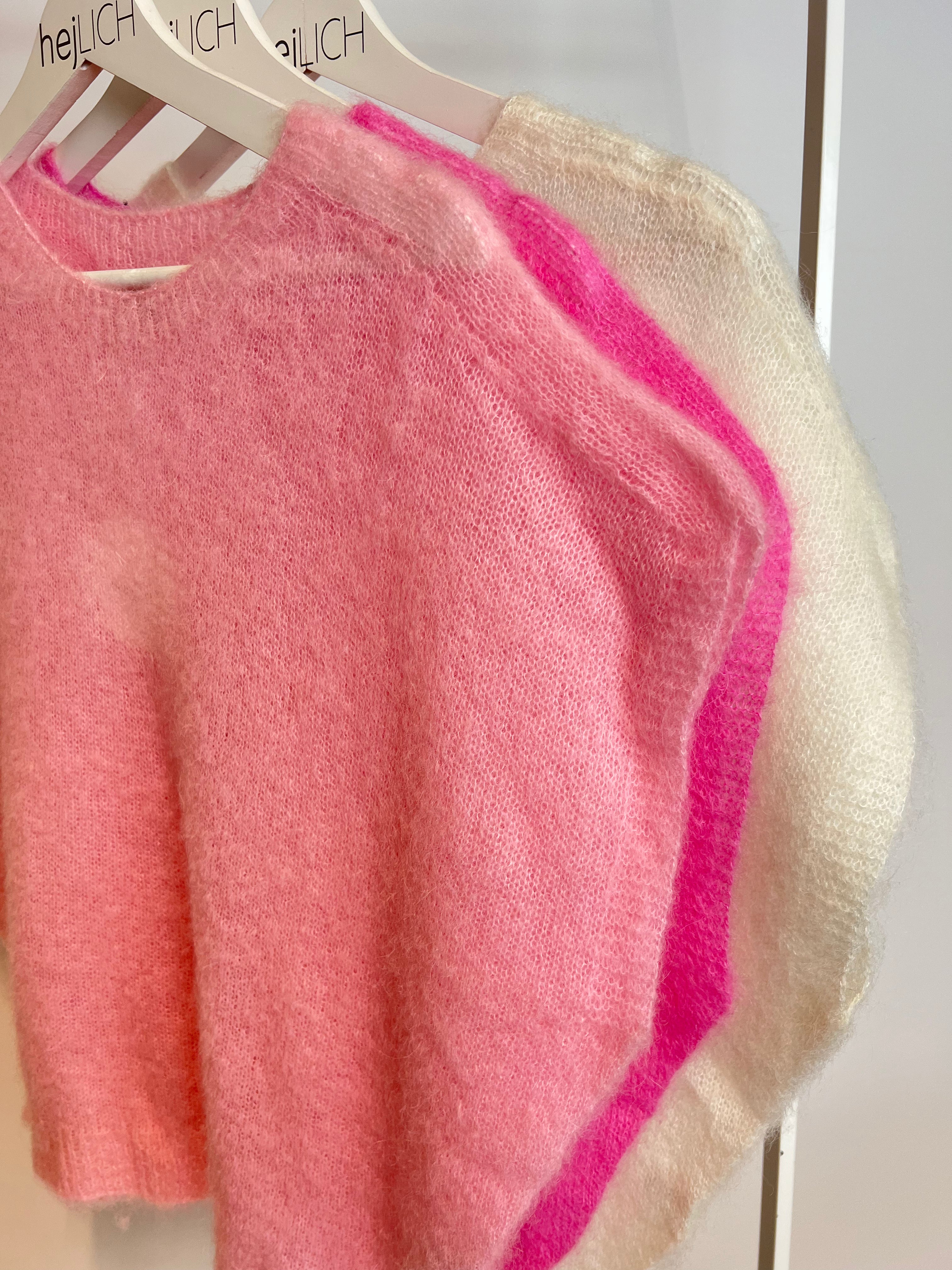 Mohairshirt mit leicht überschnittenem Arm hejSOOLA