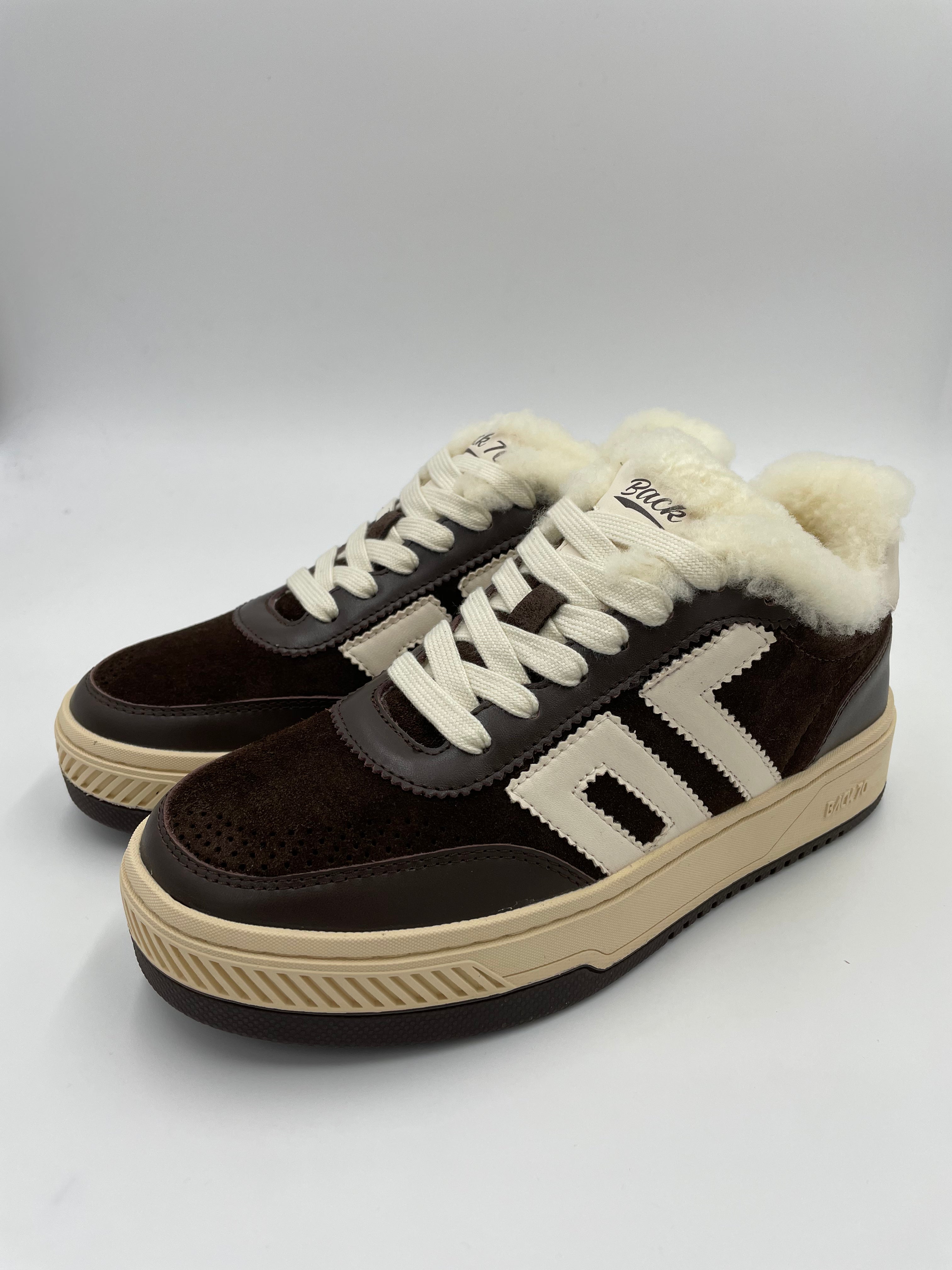 Back70 Sneaker MARS •  Fell • coffee butter