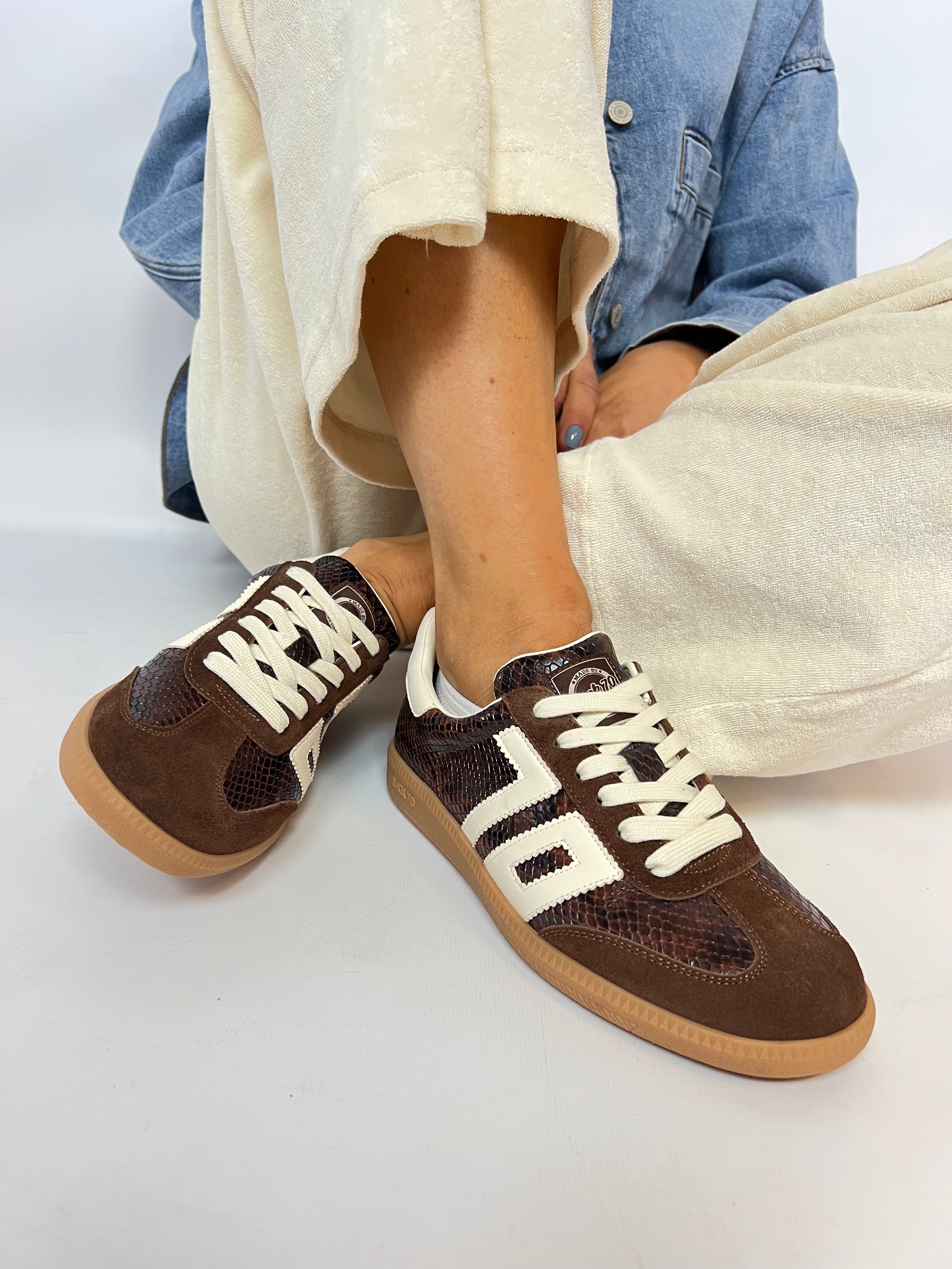 Back70 Sneaker Cloud Snake •  Brown Butter