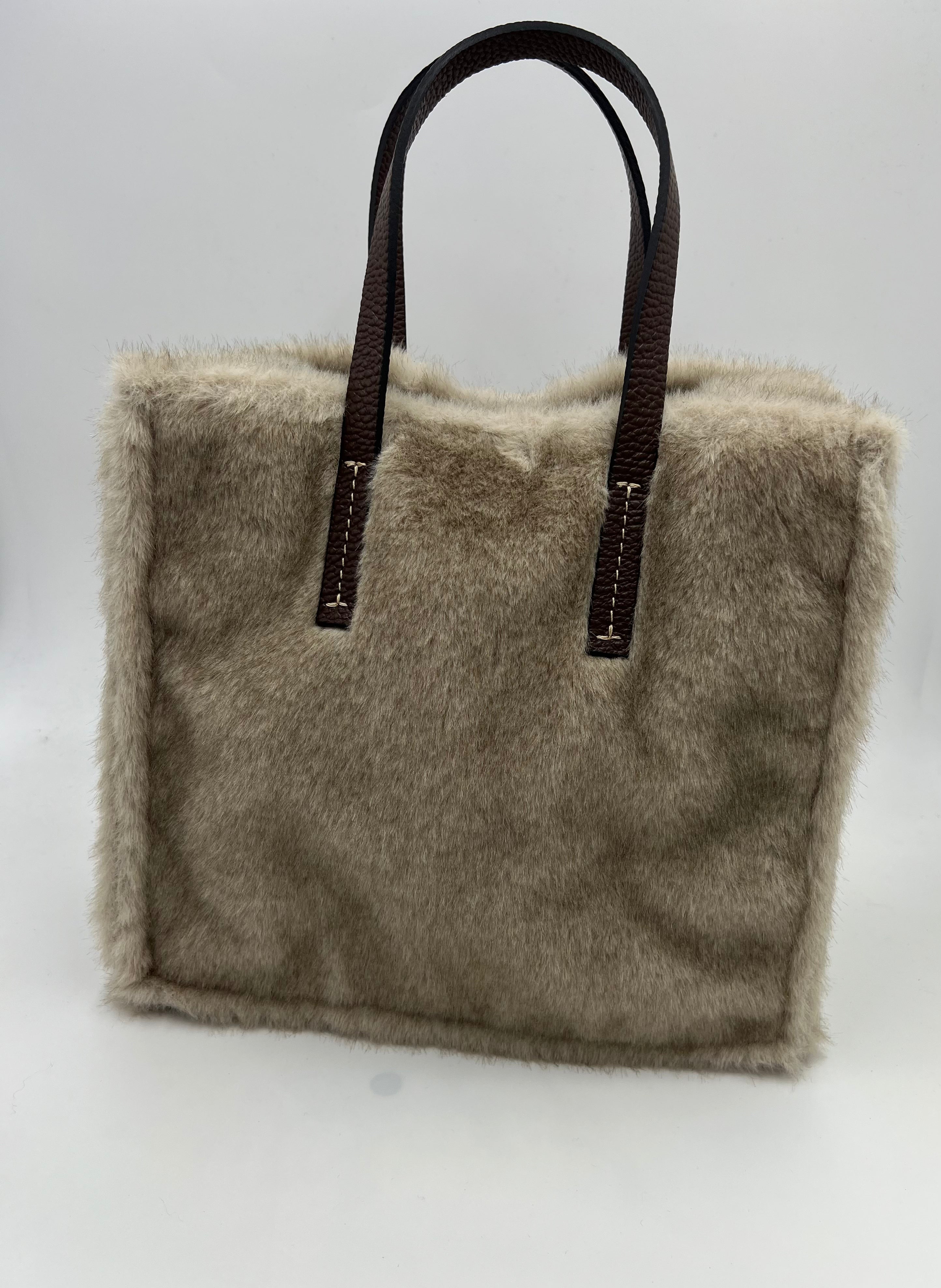 Kleiner Shopper Fell hejTURIN • sand
