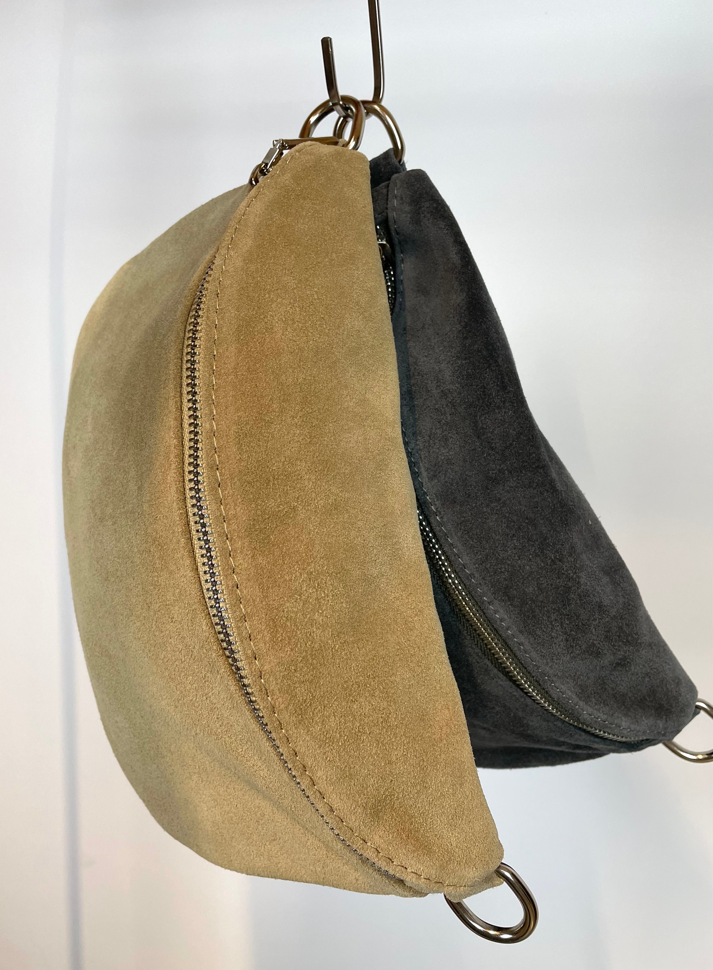 Crossbody Bag hejTRIENT Velourleder