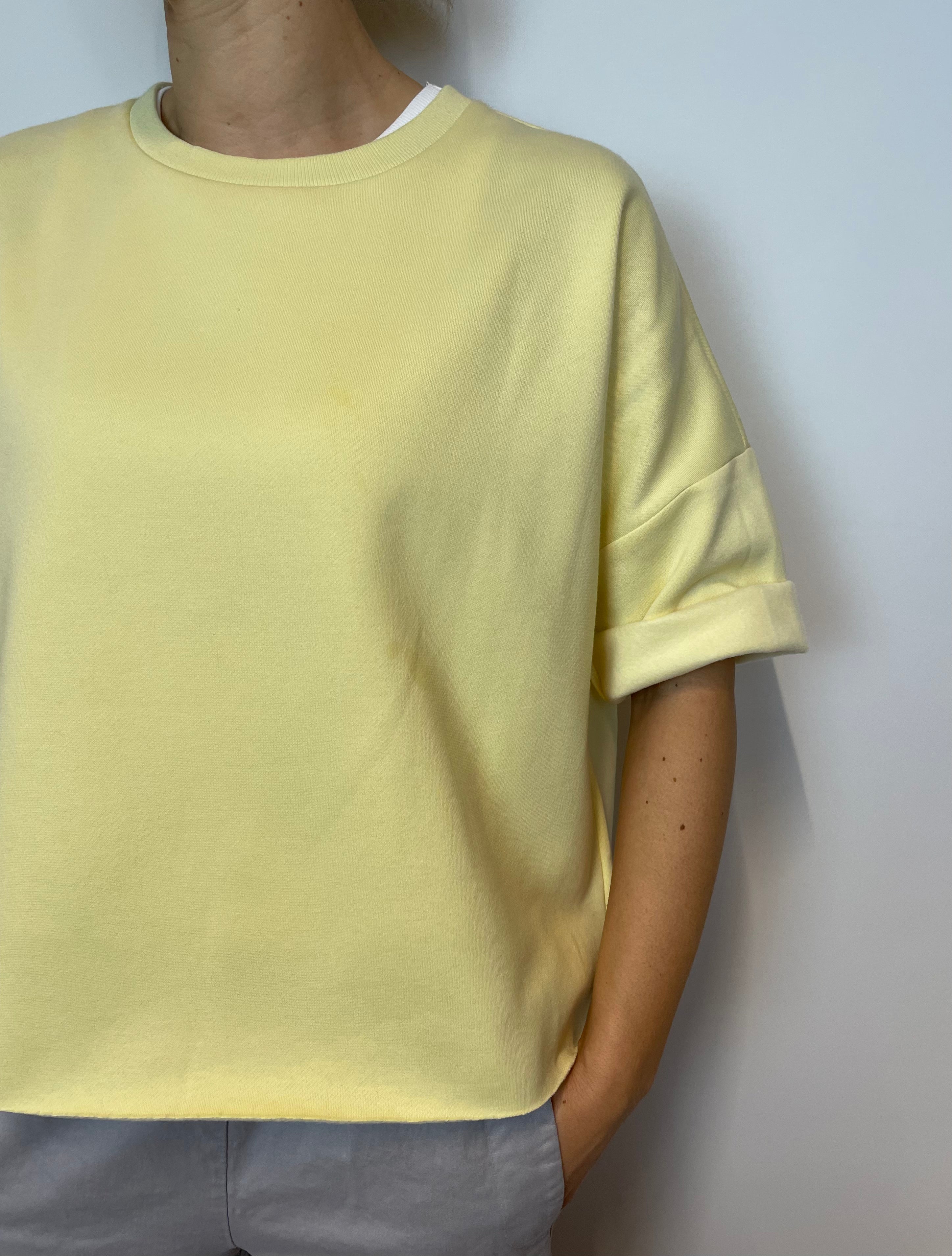 Jc Sophie Sweatshirt LEAH • Buttergelb