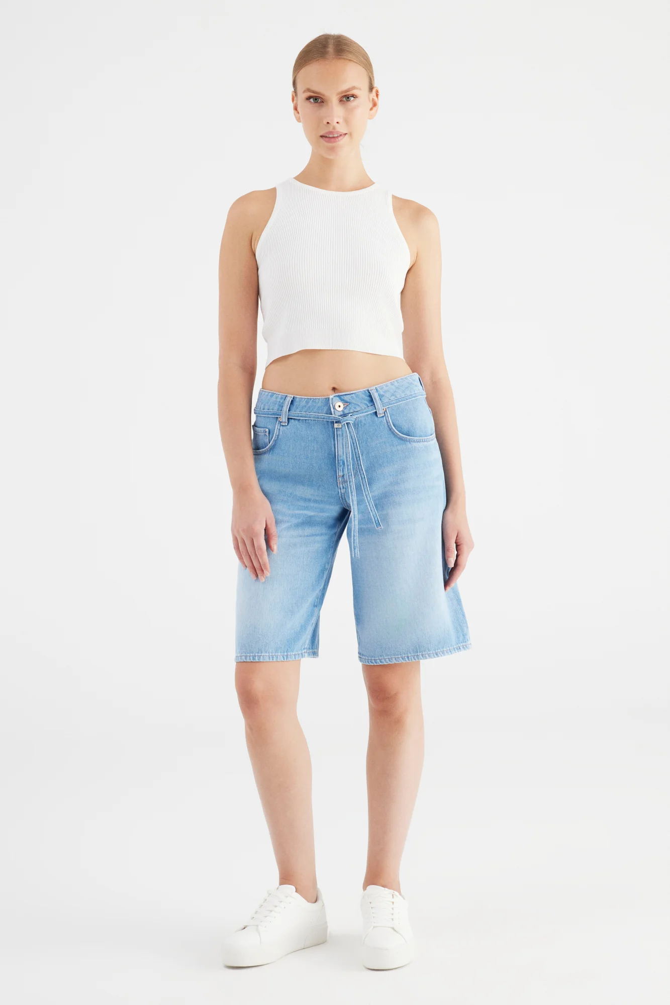 C.O.J. Jeans Bermuda hejHARPER • light blue