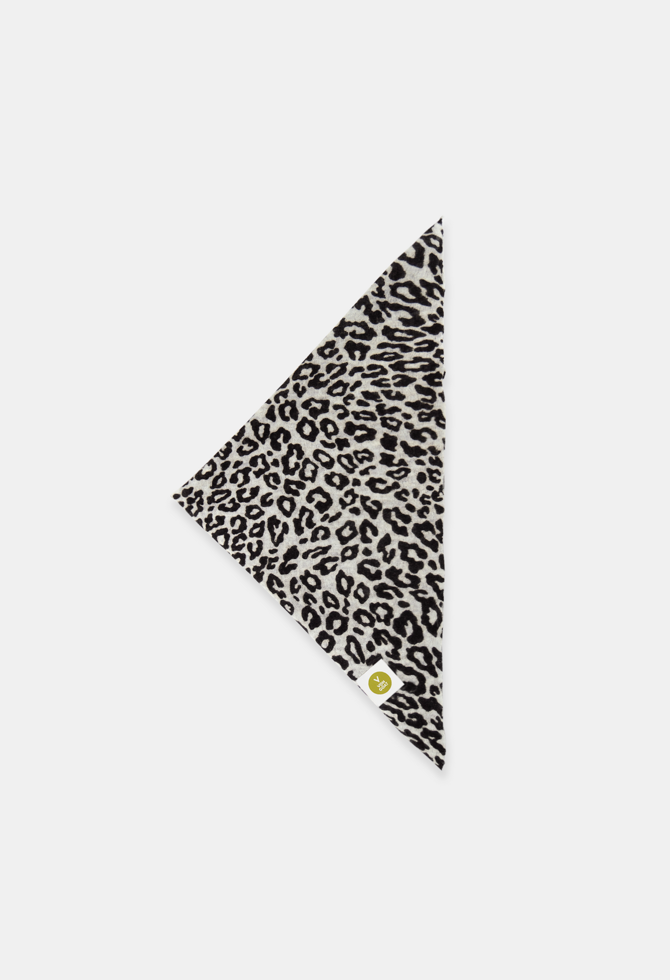 Kaschmir Bandana • Bandana Print Leo light grey • von Goat