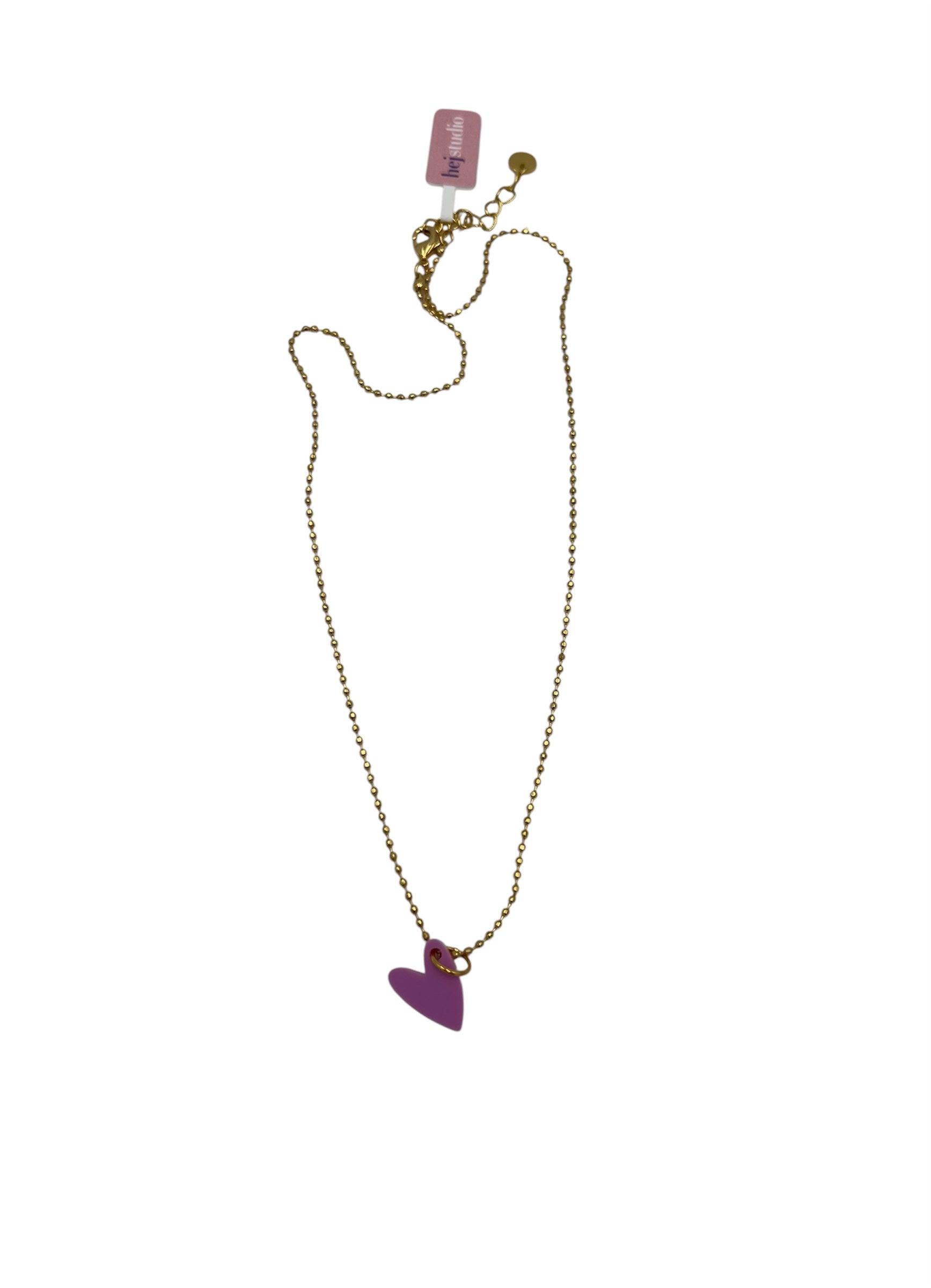 hejstudio Kette • hejHEART Rosa